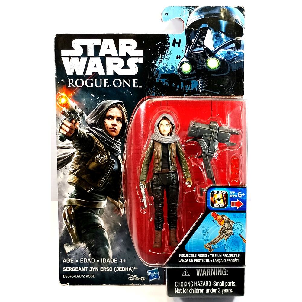Hasbro Star Wars Rogue One SERGEANT JYN ERSO (JEDHA), New, See Pics/Descr.